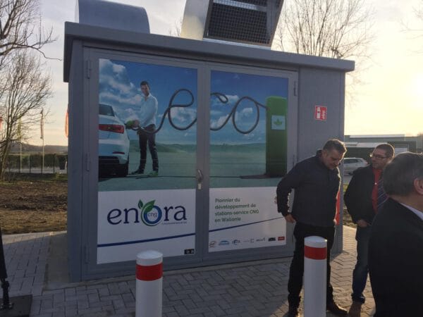 En route pour une mobilité verte en Coeur du Hainaut grâce au CNG