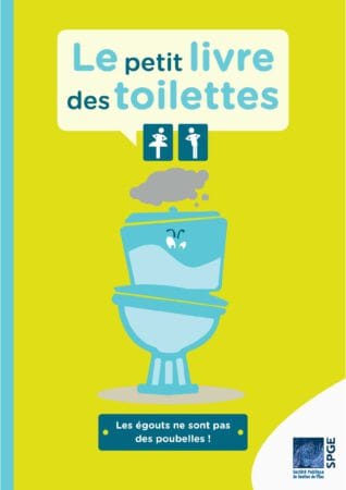 « Les égouts ne sont pas des poubelles ! » – Campagne de sensibilisation