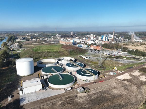Inauguration d’une station d’épuration mutualisée sur l’éco-zoning de Tertre 