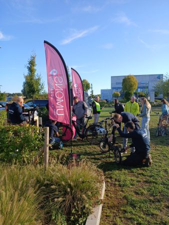 Retour sur la matinée vélo au parc Initialis