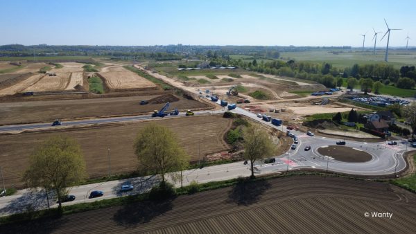 Deux nouveaux giratoires pour faciliter l’accès aux parcs d’activités